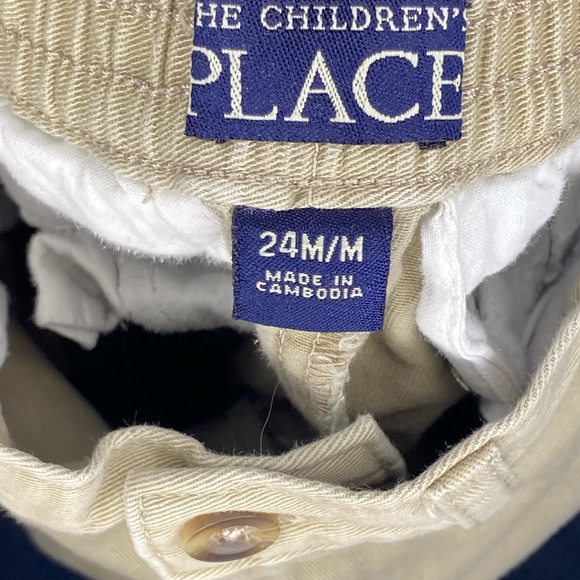 The Children's Place - Beige Pants - 24 Months - Picture 3 of 3